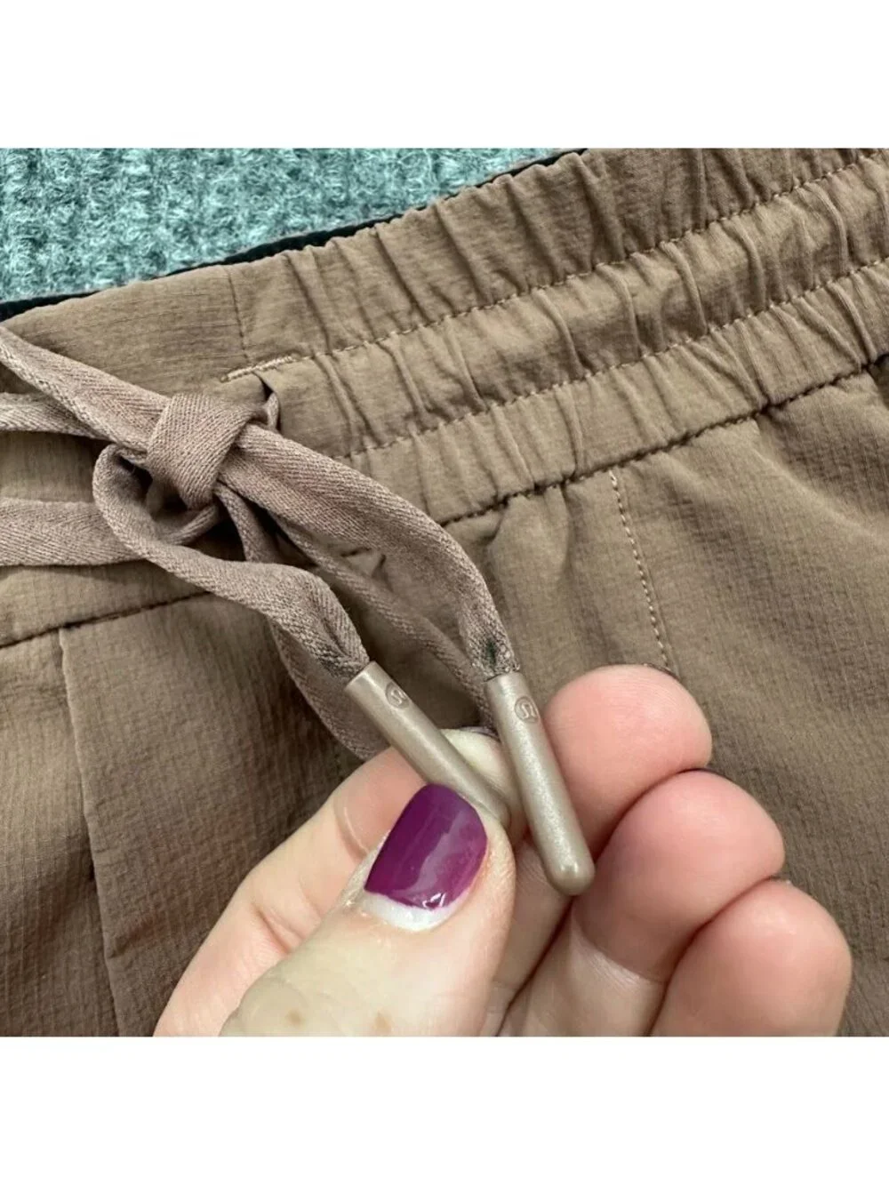 Lululemon Bowline Shorts Active Wear Stretch Athleisure Draw String Mens Large
